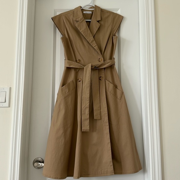Trench Flared dress size S - Picture 3 of 9
